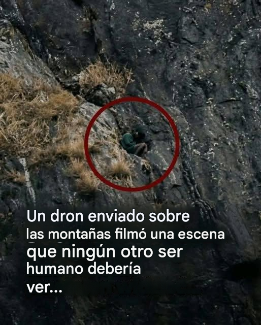 Un dron ZaginDron que sobrevoló las montañas capturó una escena que ningún ser humano había visto jamás.