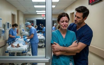 Durante mi turno nocturno, trajeron inconscientes a mi esposo, a mi hermana y a mi hijo de tres años. Cuando intenté correr hacia ellos, un colega médico me detuvo en silencio.
