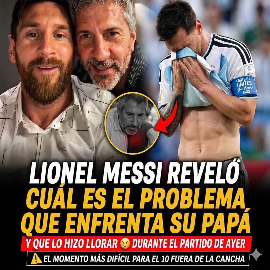Lionel Messi reveló cuál es el problema que enfrenta Jorge,