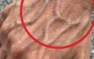 Si tienes venas visibles, significa que estás…