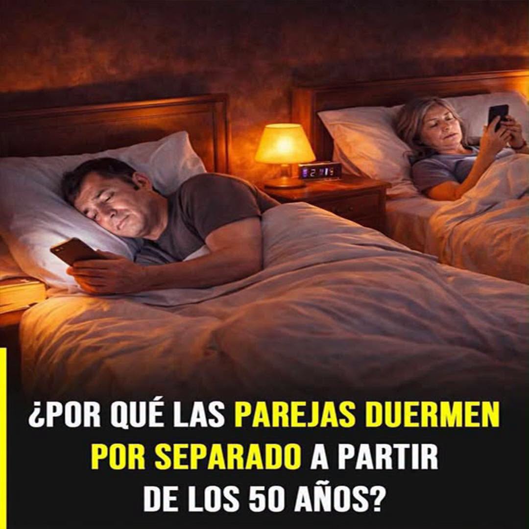 Por qué muchas parejas deciden dormir separadas después de los 50