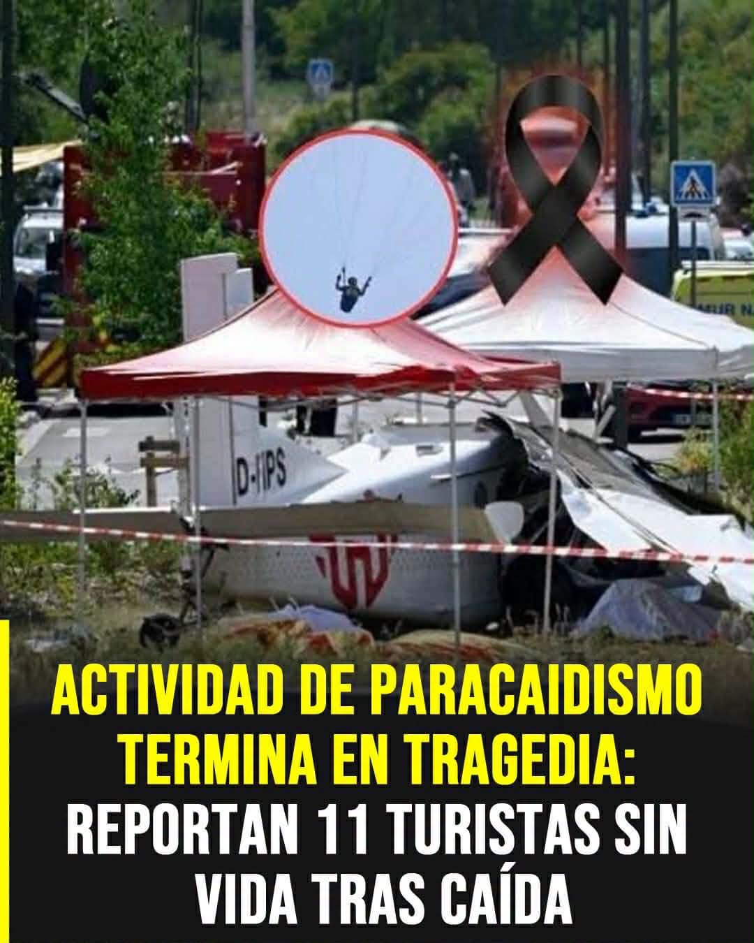 Tragedia en el aire: un accidente de avioneta que transportaba paracaidistas deja 11 víctimas fatales