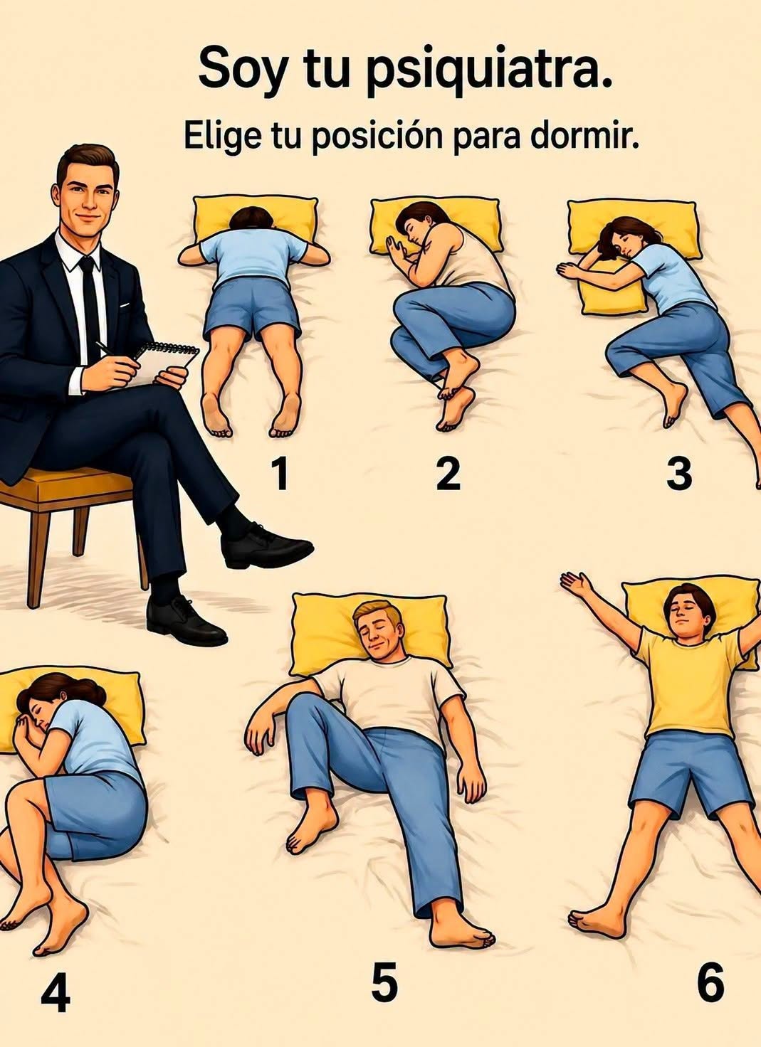 Qué revela tu postura al dormir sobre tu personalidad: 6 posiciones analizadas