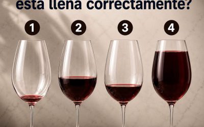 ¿Cuánto vino se debe servir en la copa? La regla de oro del sommelier explicada