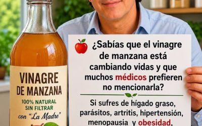 Vinagre de manzana en ayunas: secreto para una; mejor circulación.