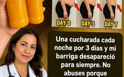Una cucharada cada noche por 3 días y mi barriga se notó más plana. Te doy la receta a cambio de un simple ” HOLA “. Preparación en el primer comentario.