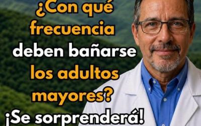 ¿Con qué frecuencia deberían bañarse las personas mayores de 70? 7 claves que conviene conocer