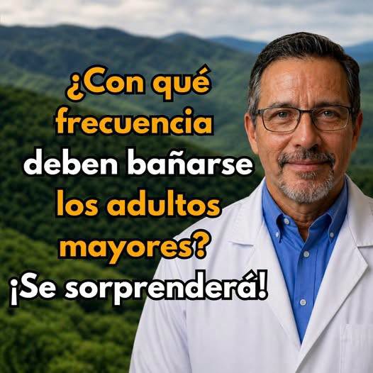¿Con qué frecuencia deberían bañarse las personas mayores de 70? 7 claves que conviene conocer