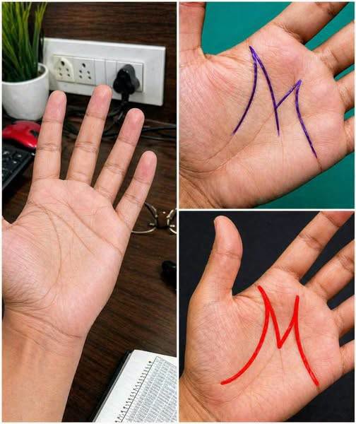 Esto es lo que realmente significa la letra “M” en la palma de tu mano.
