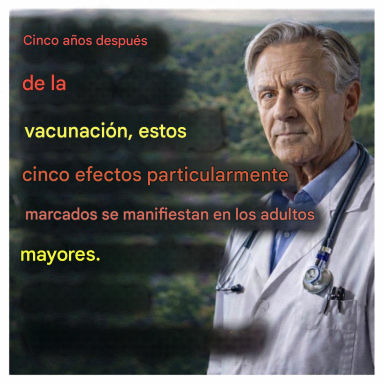 Cinco efectos que aún se están estudiando años después de la vacunación contra la COVID-19 en personas mayores.