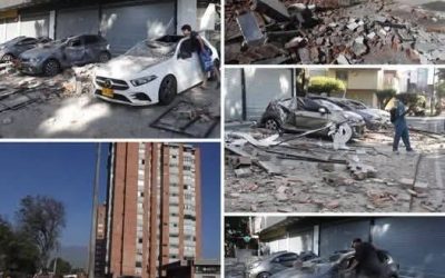 Un fuerte terremoto de magnitud 7.4 sacudió diversas ciudades de Colombia…ver mas