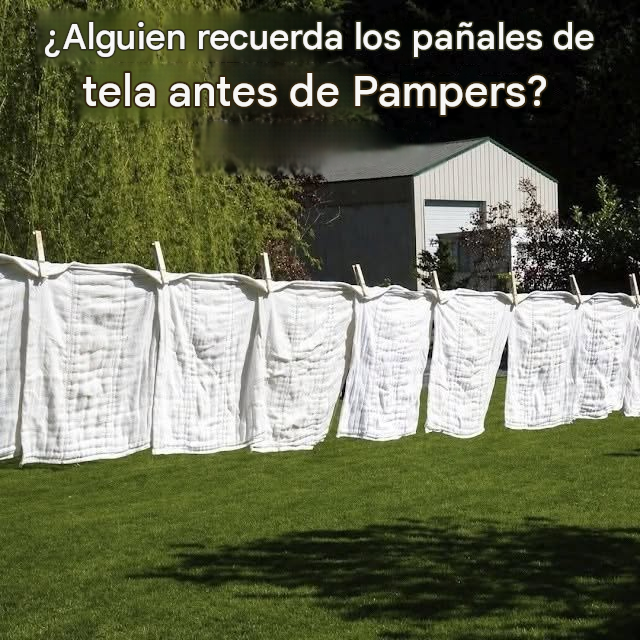 ¿Alguien recuerda los pañales de tela antes de Pampers? Un vistazo al cuidado infantil de antaño.