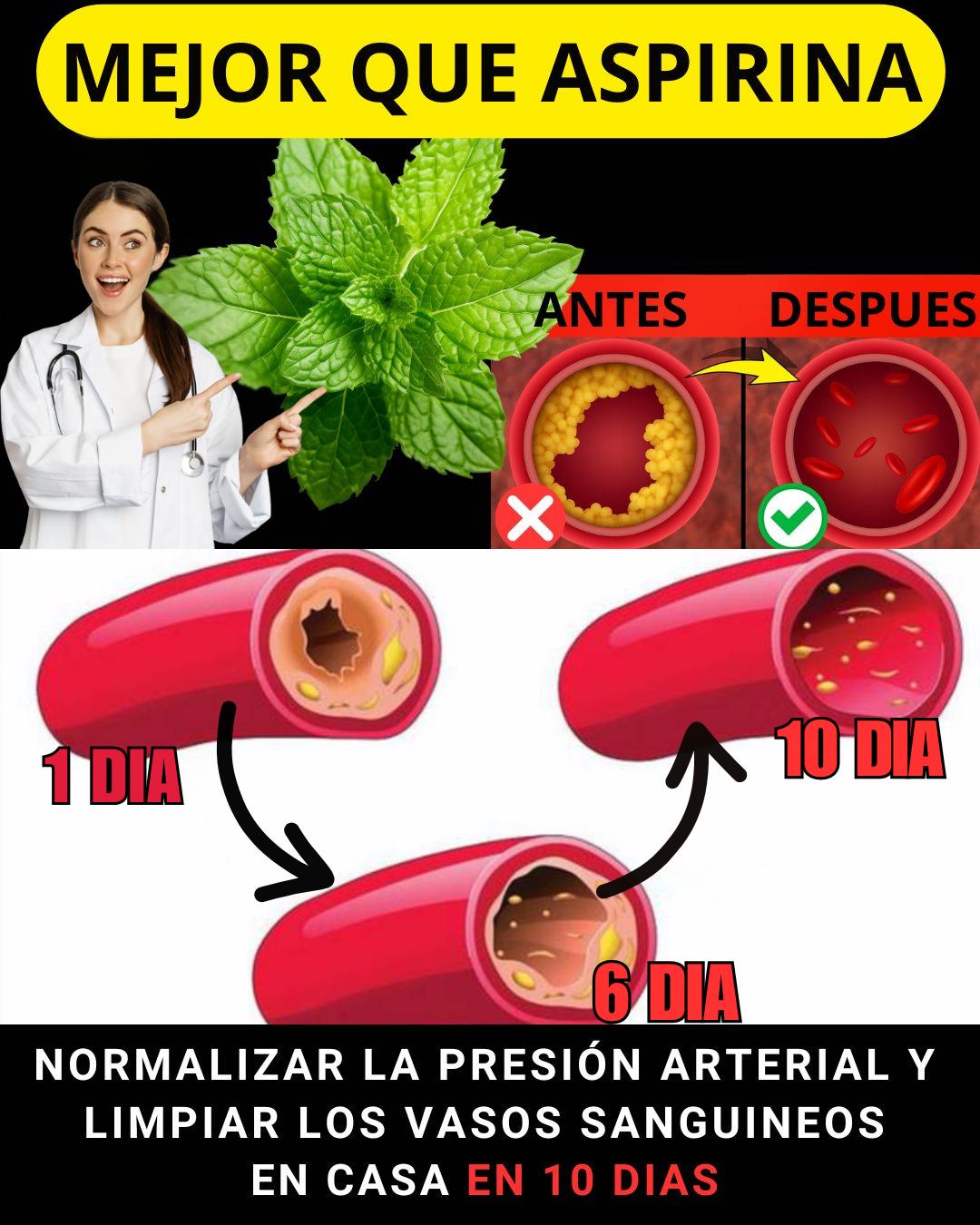 Di adiós a las arterias obstruidas, con estos poderosos alimentos (¡mejores que la aspirina!) Para seguir recibiendo mis recetas, solo debes decir algo… ¡Gracias!