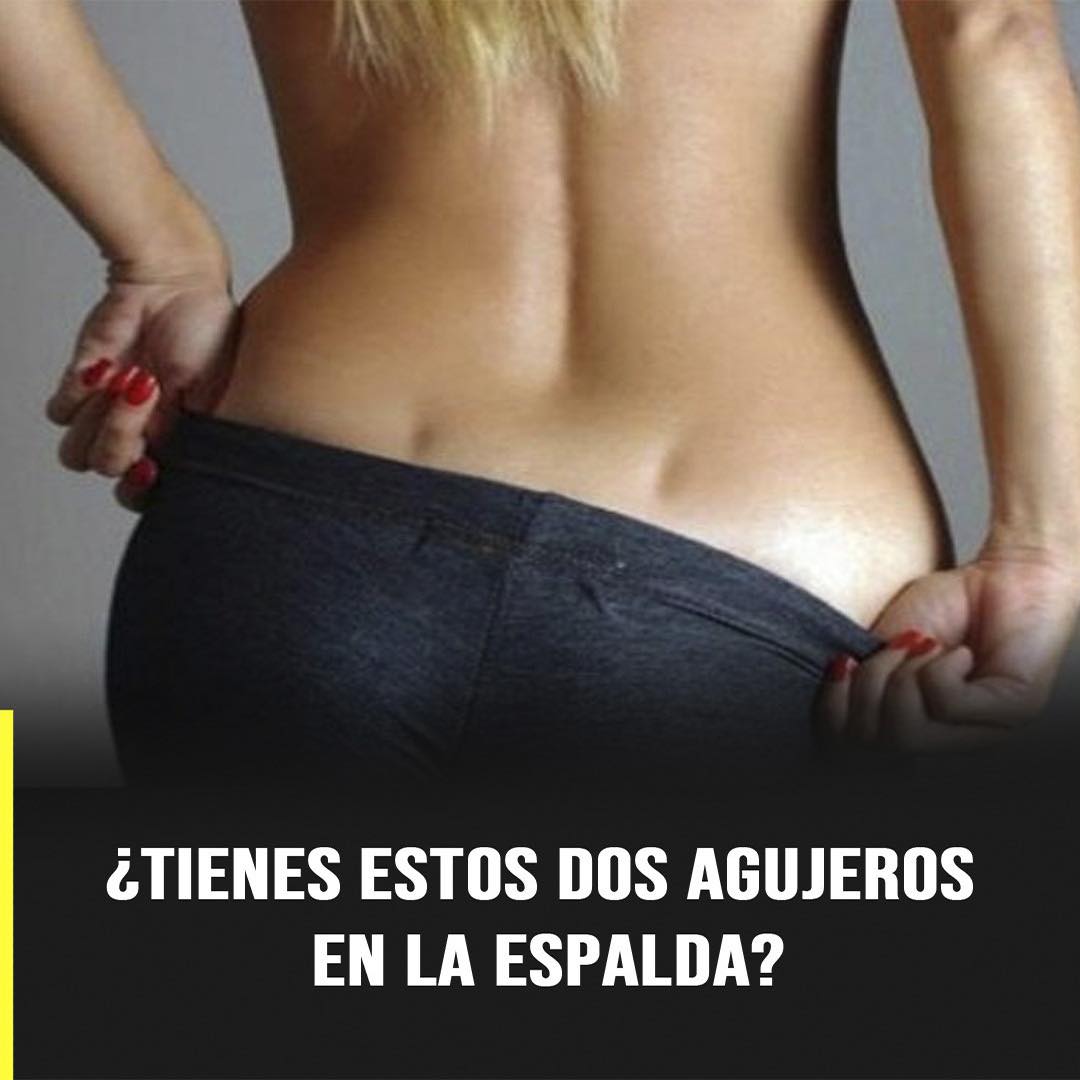 Si tienes estos dos agujeros en la espalda significa que no… Ver más