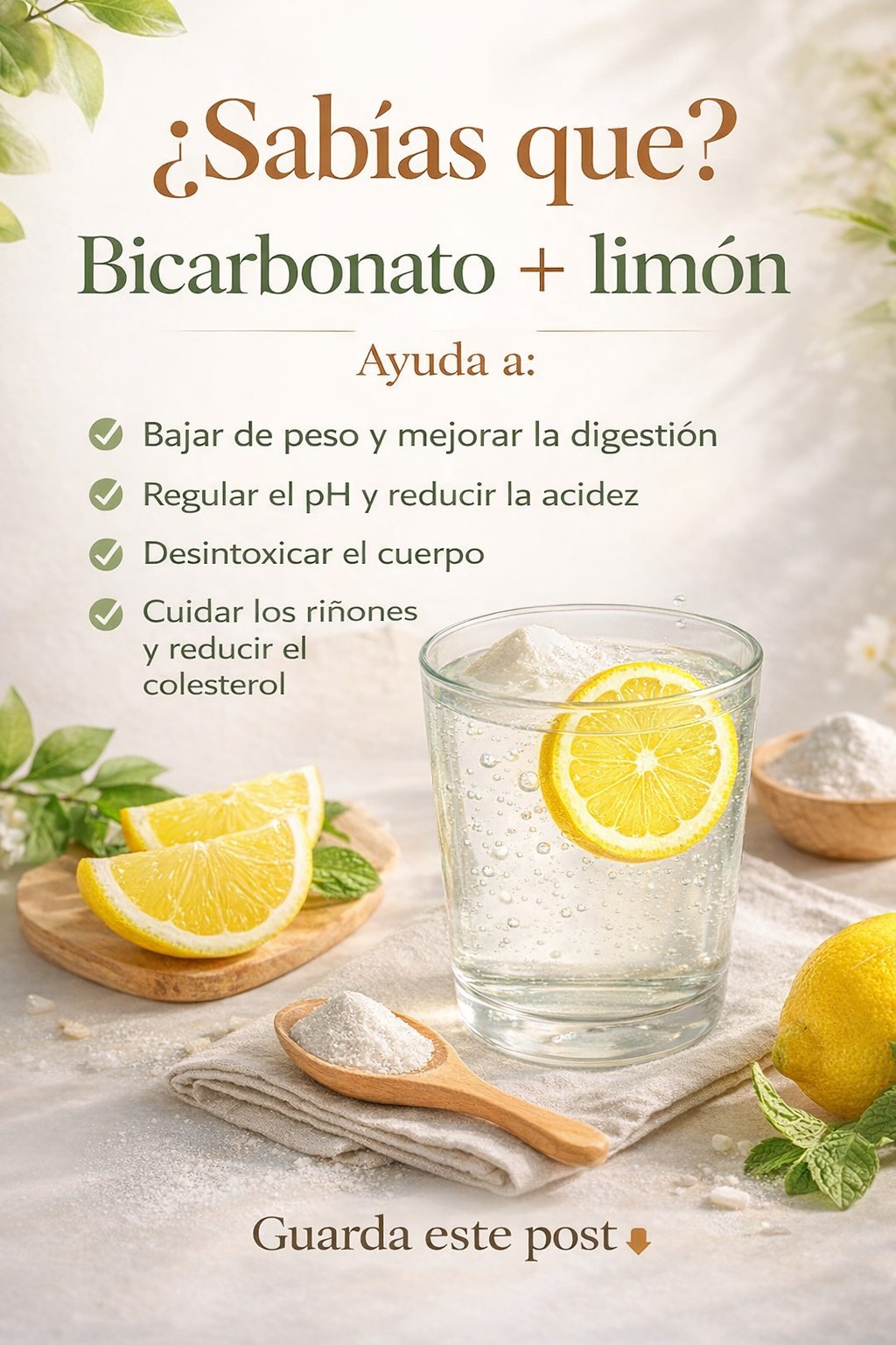 El poder del bicarbonato + limón. 🍋ver mas