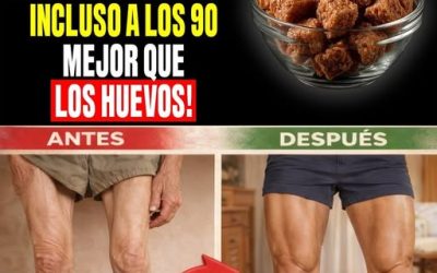 El Mejor Alimento para fortalecer las piernas y brazos en adultos mayores – Mata la Sarcopenia ……….Para seguir recibiendo mis recetas, solo debes decir algo… ¡Gracias!