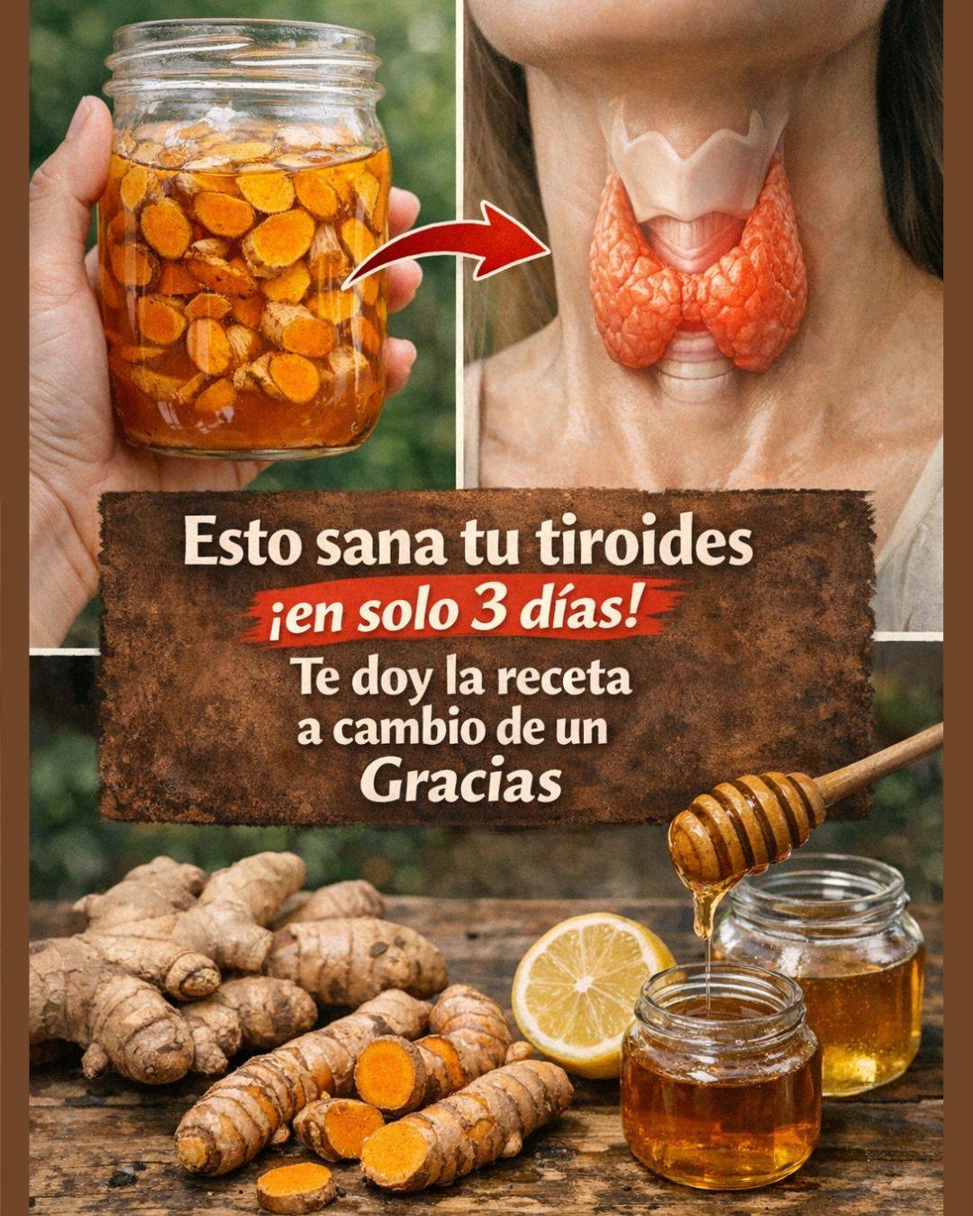 Esto sana tu tiroides ,¡en solo 3 días… Te doy la receta a cambio de un Gracias