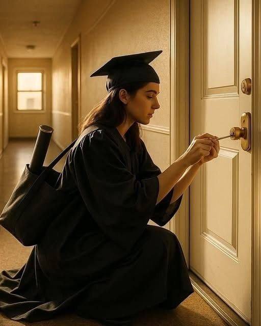 “Nadie vino a mi graduación. Unos días después, mi madre me envió un mensaje de texto: