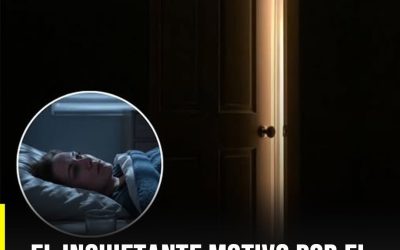 Por eso NUNCA deberías dormir con la puerta abierta 😨