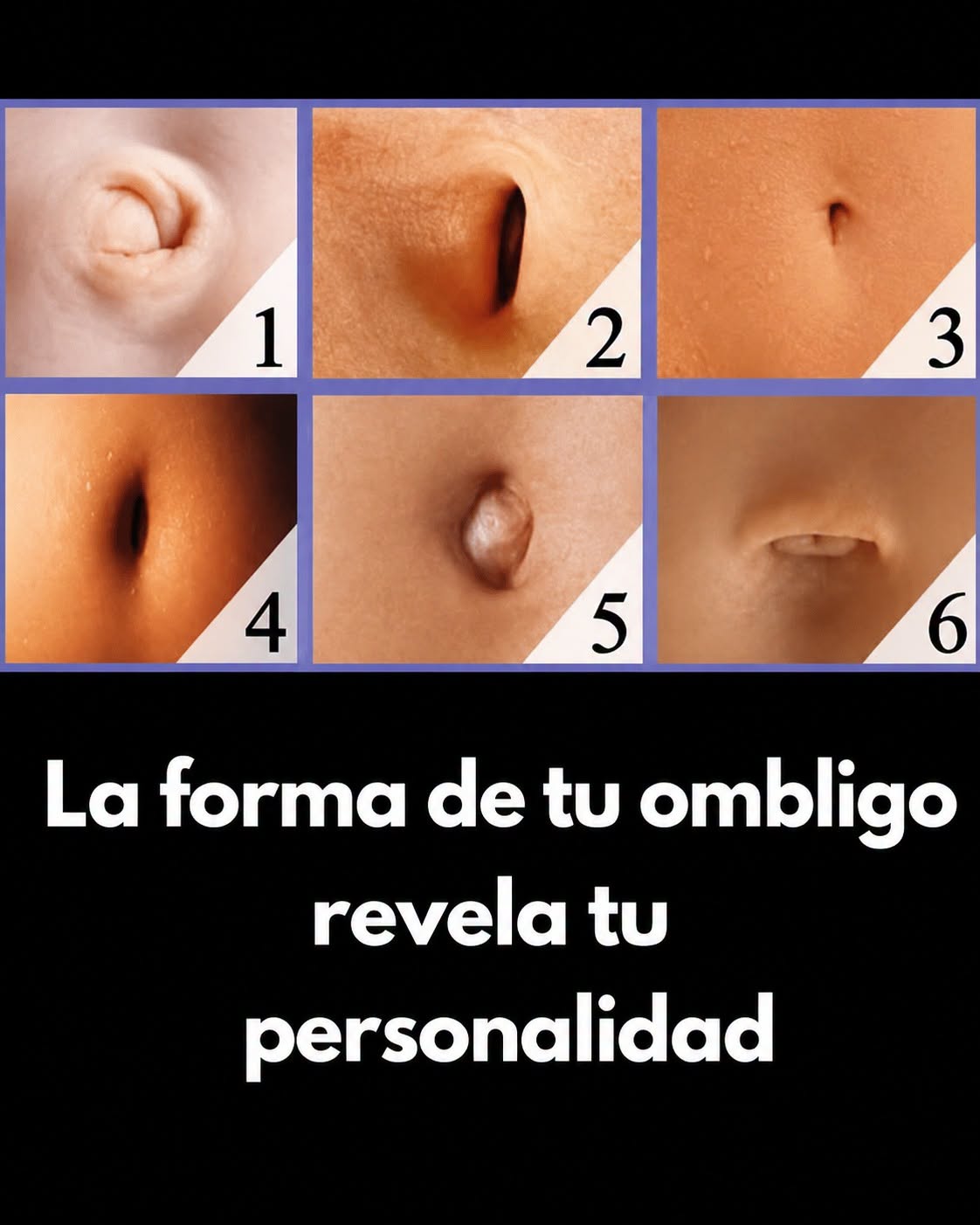 Qué revela la forma de tu ombligo sobre tu personalidad, según creencias populares
