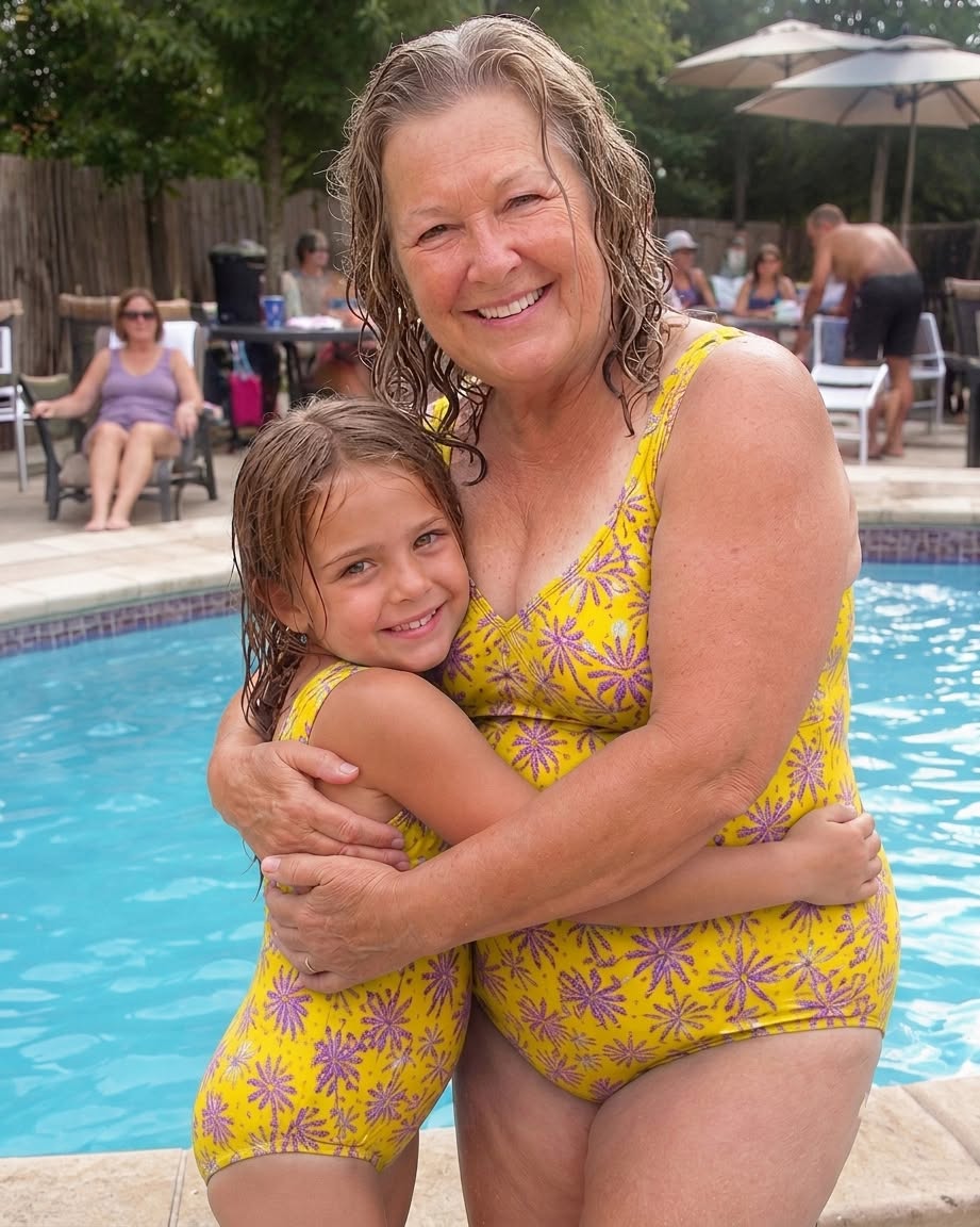 Una mujer maleducada me insultó junto a la piscina, diciéndome que “debería avergonzarme de usar traje de baño a mi edad”. Lo que hizo mi nieta de seis años a continuación la dejó temblando.  Tras el fallecimiento de mi hija y su esposo en un accidente de coche, me hice cargo de mi nieta de cinco años, Amelia.  A los 65 años, volví a ser abuela y madre.  Ese año fue increíblemente difícil. Trabajaba turnos dobles en un supermercado para poder darle a Amelia todo lo que necesitaba, ya que mi pensión no era suficiente. Pero con el tiempo, las cosas mejoraron poco a poco después de que finalmente terminé de pagar la hipoteca.  Al acercarse el sexto cumpleaños de Amelia, decidí que quería celebrarlo como se merecía. Quería invitar a sus amigos y encargar una tarta preciosa.  Pero en vez de eso, Amelia me dijo:  “Abuela, solo quiero que pasemos un día relajándonos juntas”.  Así que reservé dos tumbonas junto a la piscina en un complejo turístico a las afueras de la ciudad.  Amelia también preguntó si podíamos pedir trajes de baño iguales para parecer “un solo equipo”.  Llegamos a la piscina y enseguida nos metimos al agua juntas. Pero en cuanto salimos, una mujer me gritó:  “¡Dios mío, qué vergüenza!”  Me giré. Una mujer que parecía tener unos treinta años, con un traje de baño revelador y un sombrero para el sol, estaba justo detrás de nosotras.  Le pregunté:  “Disculpe, señora, ¿me hablaba a mí? ¿Hice algo mal?”  Se echó a reír a carcajadas y dijo:  “¿Has visto cómo te ves en traje de baño? ¡A tu edad no deberías llevar uno! Deberías avergonzarte. ¡Hay niños aquí!”  Me temblaba la voz.  “Pero… es un traje de baño que te cubre por completo…”  Ella siguió riendo. Luego dijo que debería llevar ropa que me cubriera todo el cuerpo, incluso en la piscina.  Detrás de ella, sus amigas estaban sentadas, riéndose entre dientes.  Me sentí humillada.  Entonces Amelia me dijo que necesitaba ir al baño. Estuvo fuera unos diez minutos.  Cuando regresó, se dirigió directamente a esa mujer maleducada e hizo algo que yo jamás me habría atrevido a hacer.  La mujer gritó tan fuerte que probablemente la oyeron hasta en el espacio. Lee el resto de esta historia en el primer comentario ⬇️ Ver menos