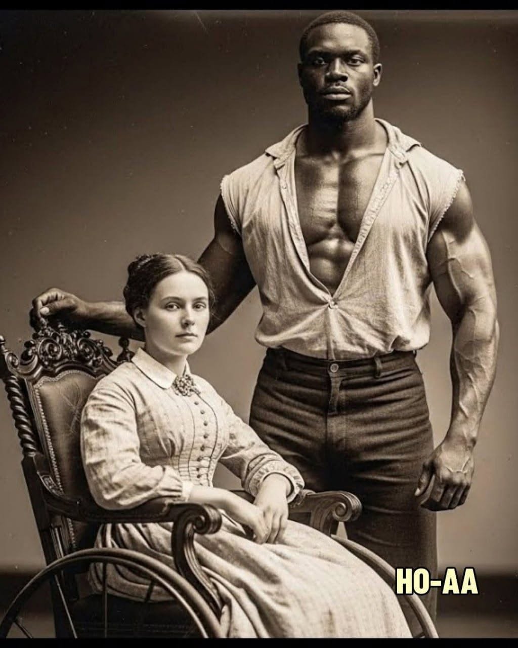 Se la consideró no apta para el matrimonio, por lo que su padre la entregó al esclavo más fuerte, Virginia, en 1856.