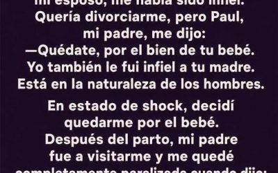 Descubrí la infidelidad de mi esposo durante el embarazo y el consejo inesperado de mi padre lo cambió todo