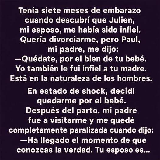 Descubrí la infidelidad de mi esposo durante el embarazo y el consejo inesperado de mi padre lo cambió todo