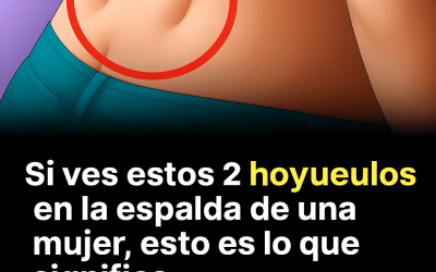 El significado de los dos hoyuelos en la parte baja de la espalda