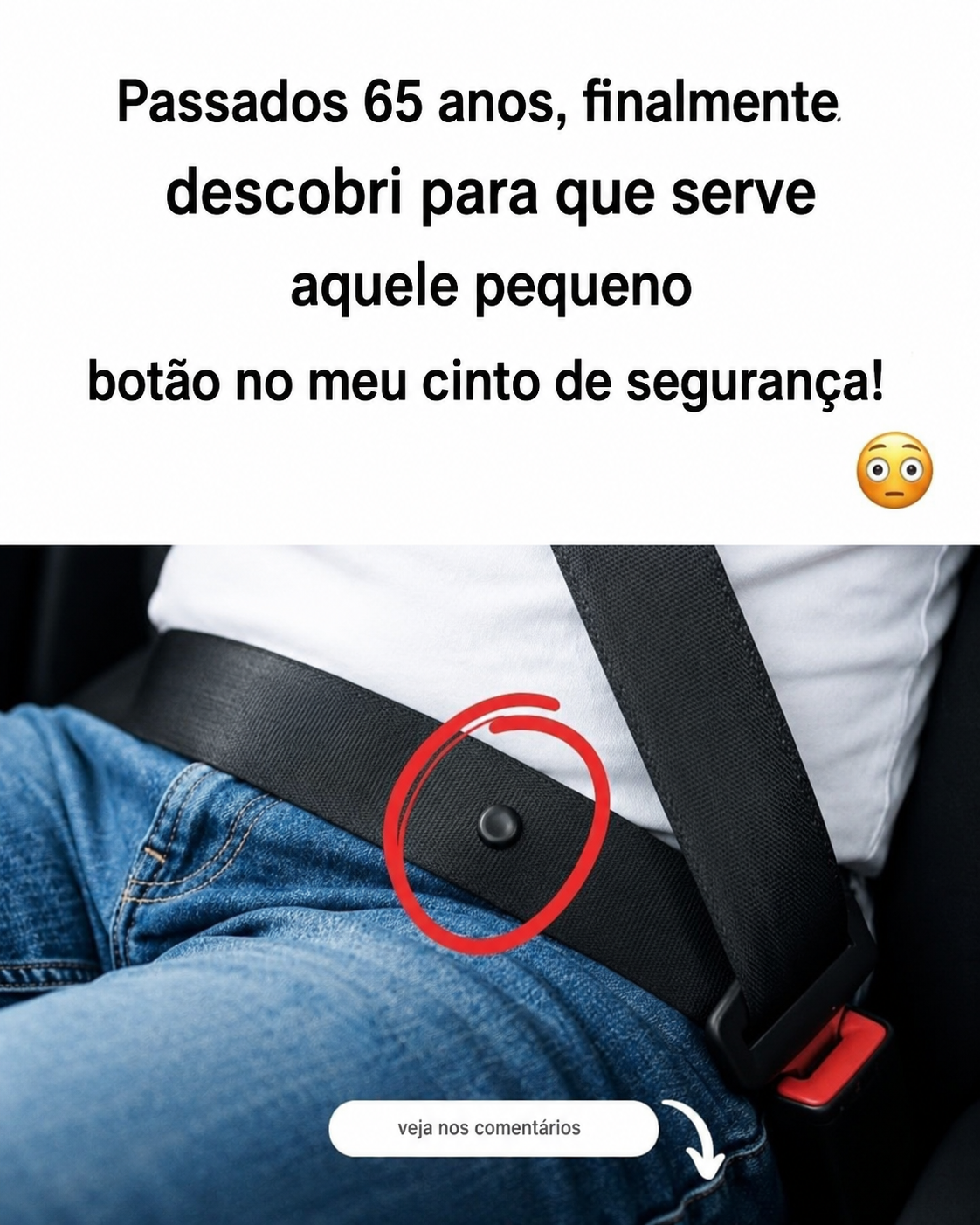 Ese pequeño botón de tu cinturón es mucho más útil de lo que crees.
