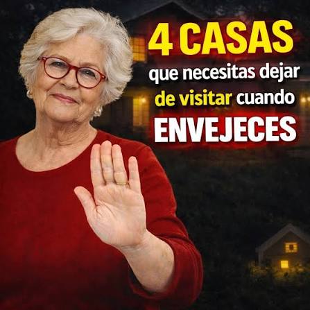 4 casas que necesitas dejar de visitar cuando envejeces (la nº 3 es la más común)